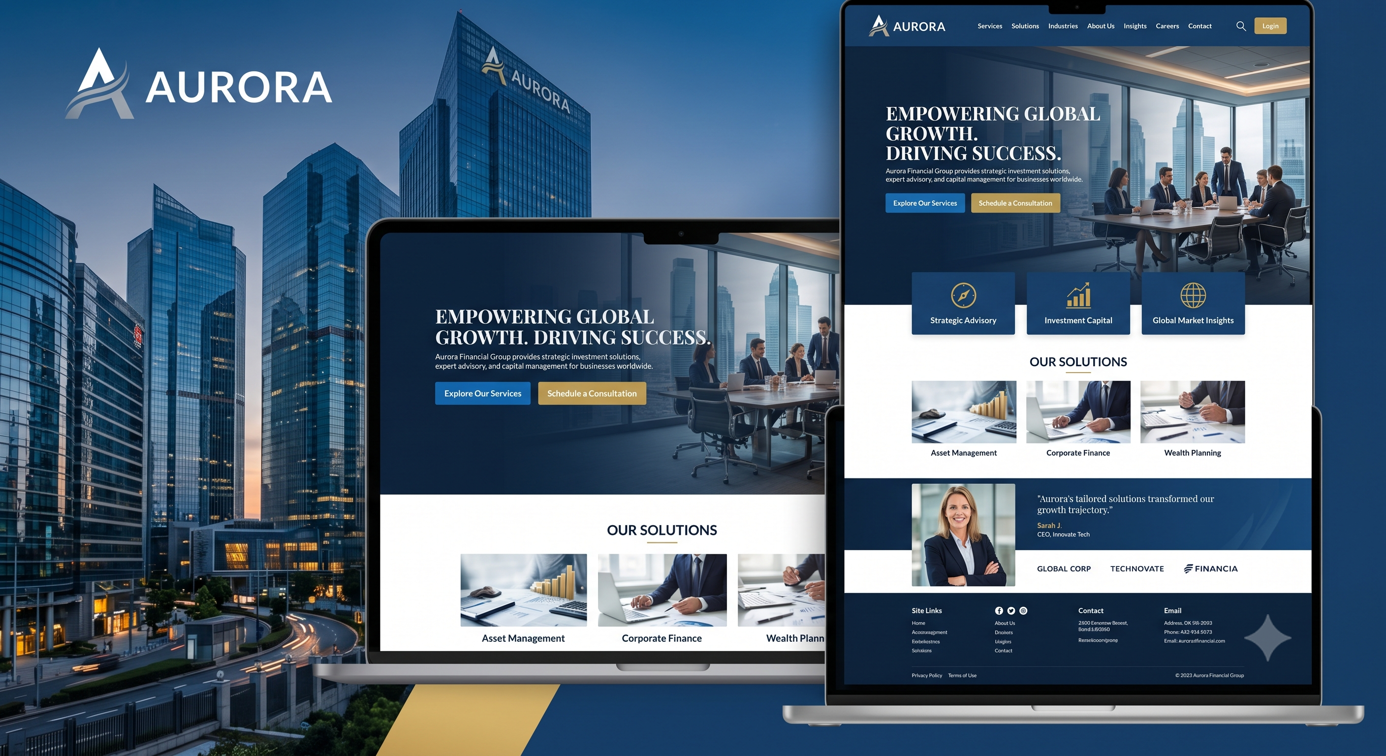 Corporate Business Website